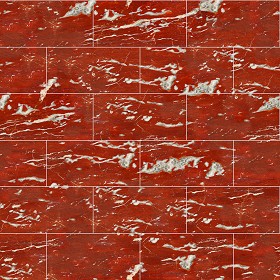 Textures   -   ARCHITECTURE   -   TILES INTERIOR   -   Marble tiles   -   Red  - France red marble floor tile texture seamless 14642 (seamless)