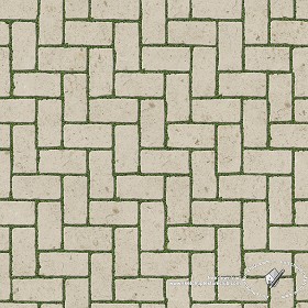 Textures   -   ARCHITECTURE   -   PAVING OUTDOOR   -   Parks Paving  - Limestone park paving texture seamless 18814 (seamless)