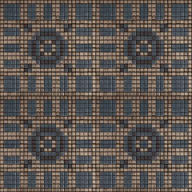 Textures   -   ARCHITECTURE   -   TILES INTERIOR   -   Mosaico   -   Classic format   -  Patterned - Mosaico patterned tiles texture seamless 15085