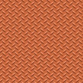 Textures   -   MATERIALS   -   METALS   -   Plates  - Orange painted metal plate texture seamless 10632 (seamless)
