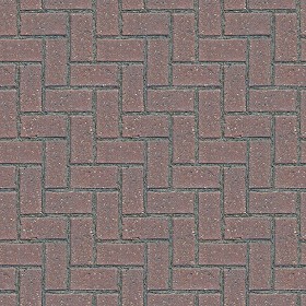 Textures   -   ARCHITECTURE   -   PAVING OUTDOOR   -   Pavers stone   -  Herringbone - Porfido stone paving herringbone outdoor texture seamless 17020