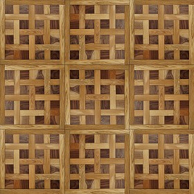 Textures   -   ARCHITECTURE   -   WOOD FLOORS   -  Parquet square - Wood flooring square texture seamless 05444