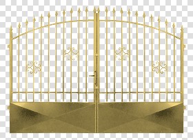 Textures   -   ARCHITECTURE   -   BUILDINGS   -   Gates  - Cut out gold entrance gate texture 18626