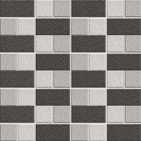Textures   -   ARCHITECTURE   -   TILES INTERIOR   -   Mosaico   -  Mixed format - Mosaico mixed size tiles texture seamless 15594