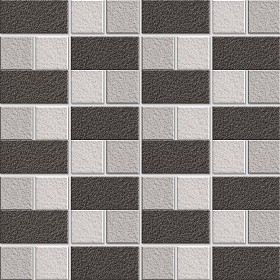 Textures   -   ARCHITECTURE   -   TILES INTERIOR   -   Mosaico   -   Mixed format  - Mosaico mixed size tiles texture seamless 15594 (seamless)