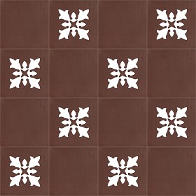 Textures   -   ARCHITECTURE   -   TILES INTERIOR   -   Cement - Encaustic   -  Encaustic - Traditional encaustic cement ornate tile texture seamless 13495