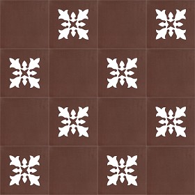 Textures   -   ARCHITECTURE   -   TILES INTERIOR   -   Cement - Encaustic   -   Encaustic  - Traditional encaustic cement ornate tile texture seamless 13495 (seamless)