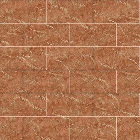 Textures   -   ARCHITECTURE   -   TILES INTERIOR   -   Marble tiles   -   Red  - Alicante red marble floor tile texture seamless 14644 (seamless)