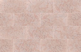 Textures   -   ARCHITECTURE   -   TILES INTERIOR   -   Marble tiles   -   Pink  - Flavia pink floor marble tile texture seamless 14561 (seamless)