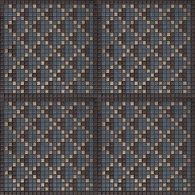 Textures   -   ARCHITECTURE   -   TILES INTERIOR   -   Mosaico   -   Classic format   -  Patterned - Mosaico patterned tiles texture seamless 15087