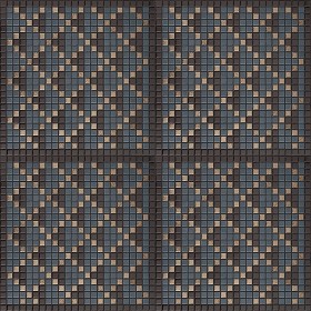 Textures   -   ARCHITECTURE   -   TILES INTERIOR   -   Mosaico   -   Classic format   -   Patterned  - Mosaico patterned tiles texture seamless 15087 (seamless)