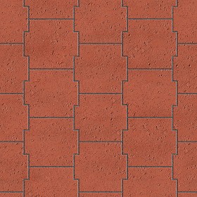 Textures   -   ARCHITECTURE   -   PAVING OUTDOOR   -   Terracotta   -   Blocks mixed  - Paving cotto mixed size texture seamless 06628 (seamless)