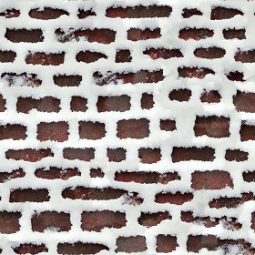 Textures   -   ARCHITECTURE   -   BRICKS   -  Special Bricks - Snow bricks texture seamless 17104