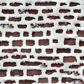 Textures   -   ARCHITECTURE   -   BRICKS   -   Special Bricks  - Snow bricks texture seamless 17104 (seamless)