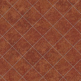 Textures   -   ARCHITECTURE   -   TILES INTERIOR   -  Terracotta tiles - Terracotta tile texture seamless 16070
