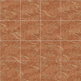 Textures   -   ARCHITECTURE   -   TILES INTERIOR   -   Marble tiles   -   Red  - Alicante red marble floor tile texture seamless 14645 (seamless)