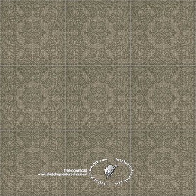 Textures   -   ARCHITECTURE   -   TILES INTERIOR   -   Ornate tiles   -   Mixed patterns  - Ceramic ornate tile texture seamless 20313 (seamless)