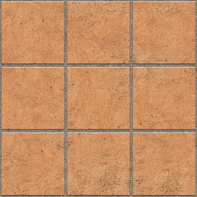 Textures   -   ARCHITECTURE   -   PAVING OUTDOOR   -   Terracotta   -  Blocks regular - Cotto paving outdoor regular blocks texture seamless 06700