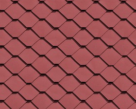 Textures   -   ARCHITECTURE   -   ROOFINGS   -  Slate roofs - Red slate roofing texture seamless 03957