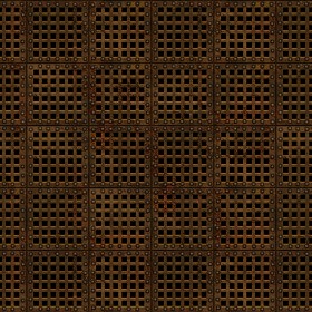 Textures   -   MATERIALS   -   METALS   -   Perforated  - Rusty iron industrial perforate metal texture seamless 10534 (seamless)