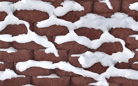 Textures   -   ARCHITECTURE   -   BRICKS   -   Special Bricks  - Snow bricks texture seamless 17105 (seamless)