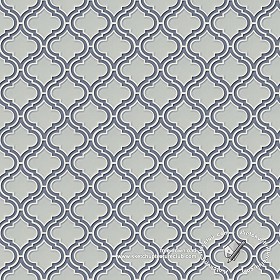 Textures   -   ARCHITECTURE   -   TILES INTERIOR   -   Ornate tiles   -  Geometric patterns - Arabescque mosaic tile texture seamless 18922