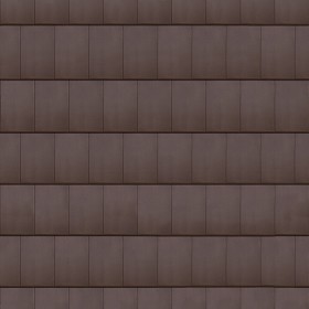 Textures   -   ARCHITECTURE   -   ROOFINGS   -  Flat roofs - Flat clay roof tiles texture seamless 03581