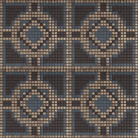 Textures   -   ARCHITECTURE   -   TILES INTERIOR   -   Mosaico   -   Classic format   -  Patterned - Mosaico patterned tiles texture seamless 15089