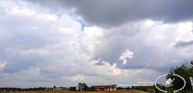 Textures   -   BACKGROUNDS &amp; LANDSCAPES   -   SKY &amp; CLOUDS  - Cloudy sky whit rural background 18382