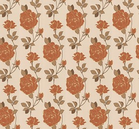 Textures   -   MATERIALS   -   WALLPAPER   -  Floral - Floral wallpaper texture seamless 11045