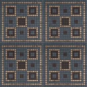 Textures   -   ARCHITECTURE   -   TILES INTERIOR   -   Mosaico   -   Classic format   -  Patterned - Mosaico patterned tiles texture seamless 15090
