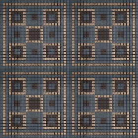 Textures   -   ARCHITECTURE   -   TILES INTERIOR   -   Mosaico   -   Classic format   -   Patterned  - Mosaico patterned tiles texture seamless 15090 (seamless)