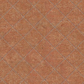 Textures   -   ARCHITECTURE   -   TILES INTERIOR   -  Terracotta tiles - Terracotta tile texture seamless 16073