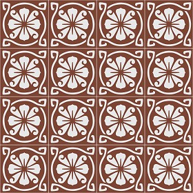 Textures   -   ARCHITECTURE   -   TILES INTERIOR   -   Cement - Encaustic   -  Victorian - Victorian cement floor tile texture seamless 13718