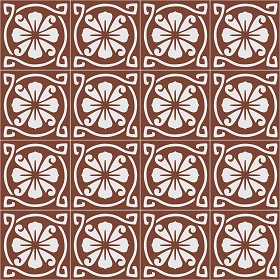 Textures   -   ARCHITECTURE   -   TILES INTERIOR   -   Cement - Encaustic   -   Victorian  - Victorian cement floor tile texture seamless 13718 (seamless)