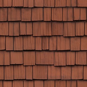 Textures   -   ARCHITECTURE   -   ROOFINGS   -  Shingles wood - Wood shingle roof texture seamless 03842