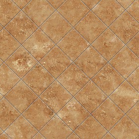 Textures   -   ARCHITECTURE   -   TILES INTERIOR   -  Terracotta tiles - Terracotta tile texture seamless 16074