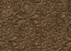 Textures   -   MATERIALS   -   METALS   -   Panels  - Bronze metal panel texture seamless 10457 (seamless)