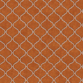 Textures   -   ARCHITECTURE   -   PAVING OUTDOOR   -   Terracotta   -  Blocks mixed - Paving cotto mixed size texture seamless 06633