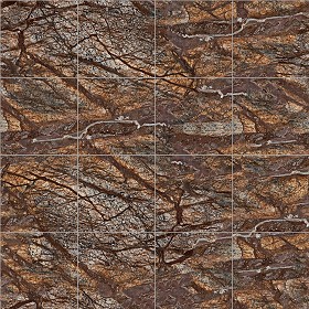 Textures   -   ARCHITECTURE   -   TILES INTERIOR   -   Marble tiles   -   Brown  - Picasso brown marble tile texture seamless 14245 (seamless)