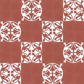Textures   -   ARCHITECTURE   -   TILES INTERIOR   -   Cement - Encaustic   -  Encaustic - Traditional encaustic cement ornate tile texture seamless 13501