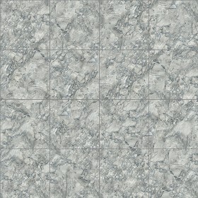 Textures   -   ARCHITECTURE   -   TILES INTERIOR   -   Marble tiles   -  White - Fantasy white marble floor tile texture seamless 14869