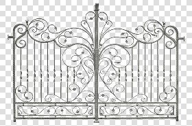 Textures   -   ARCHITECTURE   -   BUILDINGS   -  Gates - Cut out silver entrance gate texture 18634