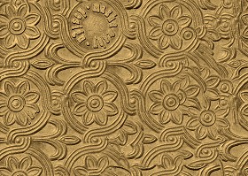 Textures   -   MATERIALS   -   METALS   -  Panels - Gold metal panel texture seamless 10460
