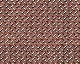 Textures   -   MATERIALS   -   METALS   -  Plates - Copper rusty metal plate texture seamless 10642