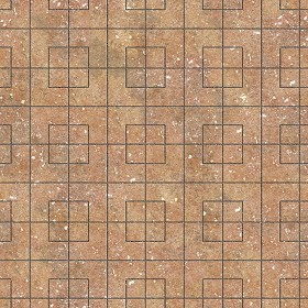 Textures   -   ARCHITECTURE   -   PAVING OUTDOOR   -   Terracotta   -  Blocks regular - Cotto paving outdoor regular blocks texture seamless 06707