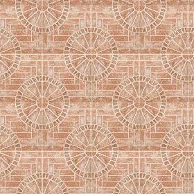 Textures   -   ARCHITECTURE   -   PAVING OUTDOOR   -   Terracotta   -   Blocks mixed  - Paving cotto mixed size texture seamless 06636 (seamless)