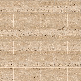 Textures   -   ARCHITECTURE   -   TILES INTERIOR   -   Marble tiles   -   Travertine  - Roman travertine floor tile texture seamless 14729 (seamless)
