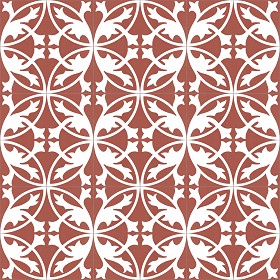 Textures   -   ARCHITECTURE   -   TILES INTERIOR   -   Cement - Encaustic   -  Encaustic - Traditional encaustic cement ornate tile texture seamless 13504