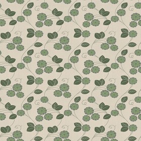 Textures   -   MATERIALS   -   WALLPAPER   -   Floral  - Floral wallpaper texture seamless 11051 (seamless)